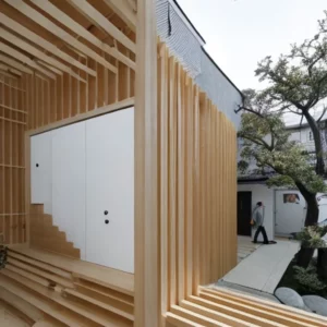 Artistic representation for plan 21 designs small house in kawasaki to be modest and efficient