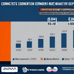Artistic representation for Concrete And Cement Market To Expand By USD 438 . 3 Billion From 2024 - 2028 , Driven By Construction Growth , AI Impact On Market Dynamics - Technavio Rep ...