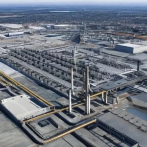 Artistic representation for US DOE announces $127 . 5m for carbon capture in cement , power industries