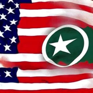 Artistic representation for Pak slams US for sanctions on tech firms linked to its ballistic missile projects