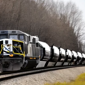 Artistic representation for Norfolk Southern Co . ( NYSE : NSC ) Shares Sold by Meeder Asset Management Inc . This is a financial news story, and the title should be appropriate for that context.