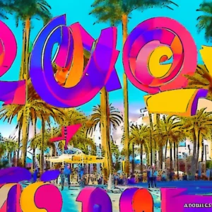 Artistic representation for Parque Las Americas celebrates 79 years of its founding. Let me know when you're ready to receive your title suggestion.