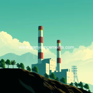 Artistic representation for UltraTech Cement ties up with University of California for decarbonisation project