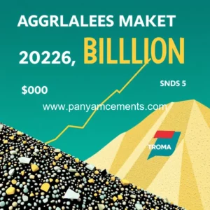 Artistic representation for Aggregates Market to Grow by USD 51 86 Billion 2024 2028 Driven by Construction Sector Investments with AI Driving Market Transformation