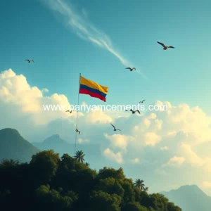 Artistic representation for Colombian 9M dispatches down 6