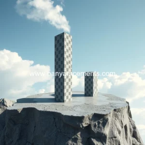 Artistic representation for Graphene infused 3D printed concrete may slash carbon emissions by 31