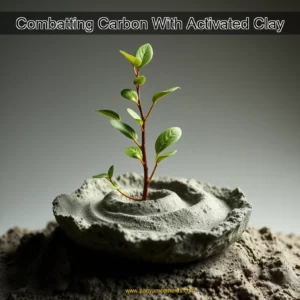 Artistic representation for Combatting Carbon With Activated Clay