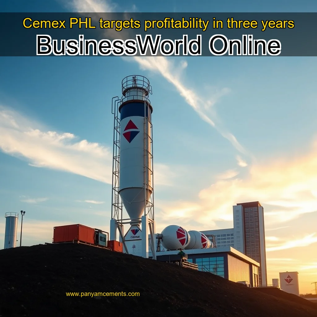 Read more about the article Cemex PHL targets profitability in three years  BusinessWorld Online