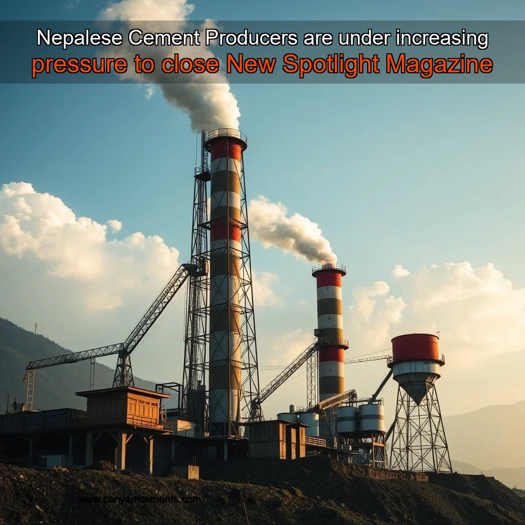 Read more about the article Nepalese Cement Producers are under increasing pressure to close  New Spotlight Magazine