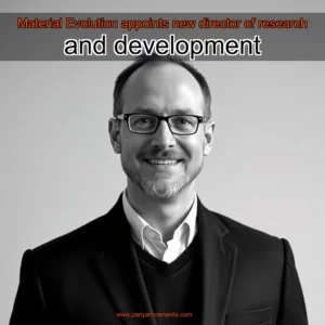 Artistic representation for Material Evolution appoints new director of research and development