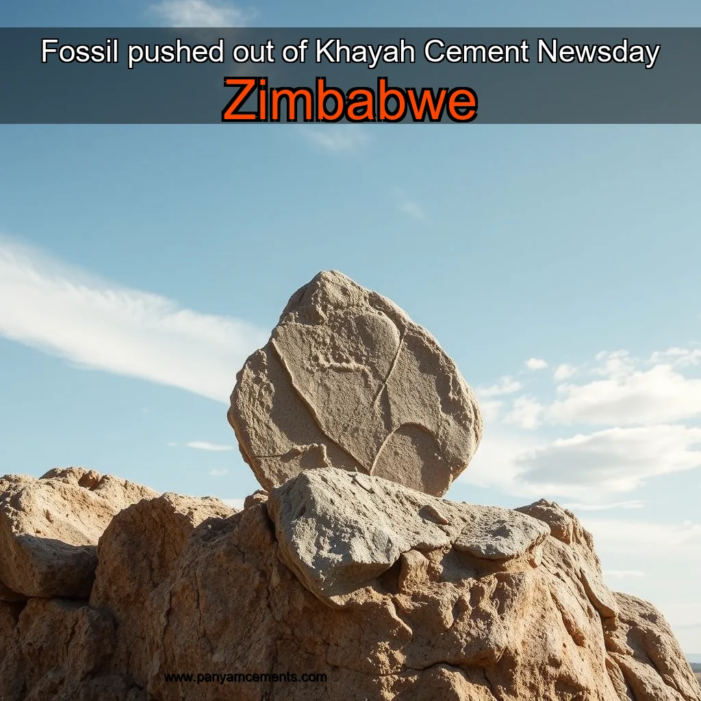 Read more about the article Fossil pushed out of Khayah Cement  Newsday Zimbabwe