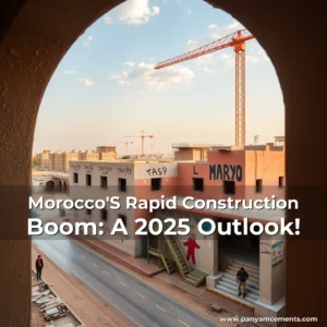 Artistic representation for Morocco'S Rapid Construction Boom: A 2025 Outlook!