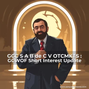 Artistic representation for GCC S A B de C V OTCMKTS : GCWOF Short Interest Update