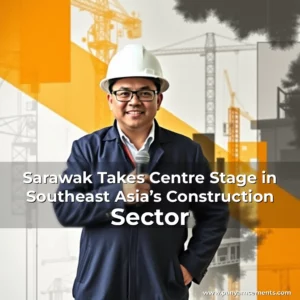 Artistic representation for Sarawak Takes Centre Stage in Southeast Asia’s Construction Sector