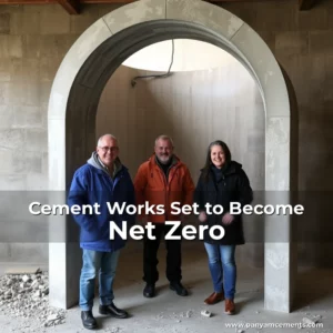 Artistic representation for Cement Works Set to Become Net Zero
