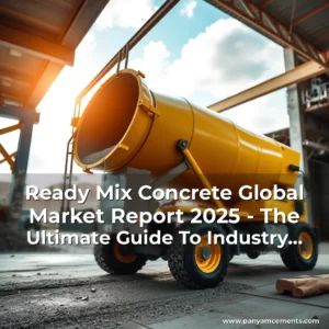 Artistic representation for Ready Mix Concrete Global Market Report 2025 - The Ultimate Guide To Industry Growth And Opportunities!