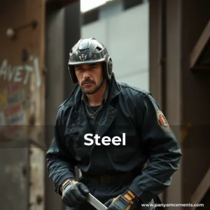 Artistic representation for Steel