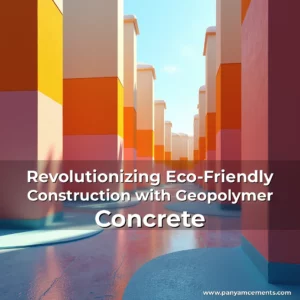Artistic representation for Revolutionizing Eco-Friendly Construction with Geopolymer Concrete