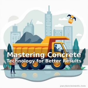 Artistic representation for Mastering Concrete Technology for Better Results