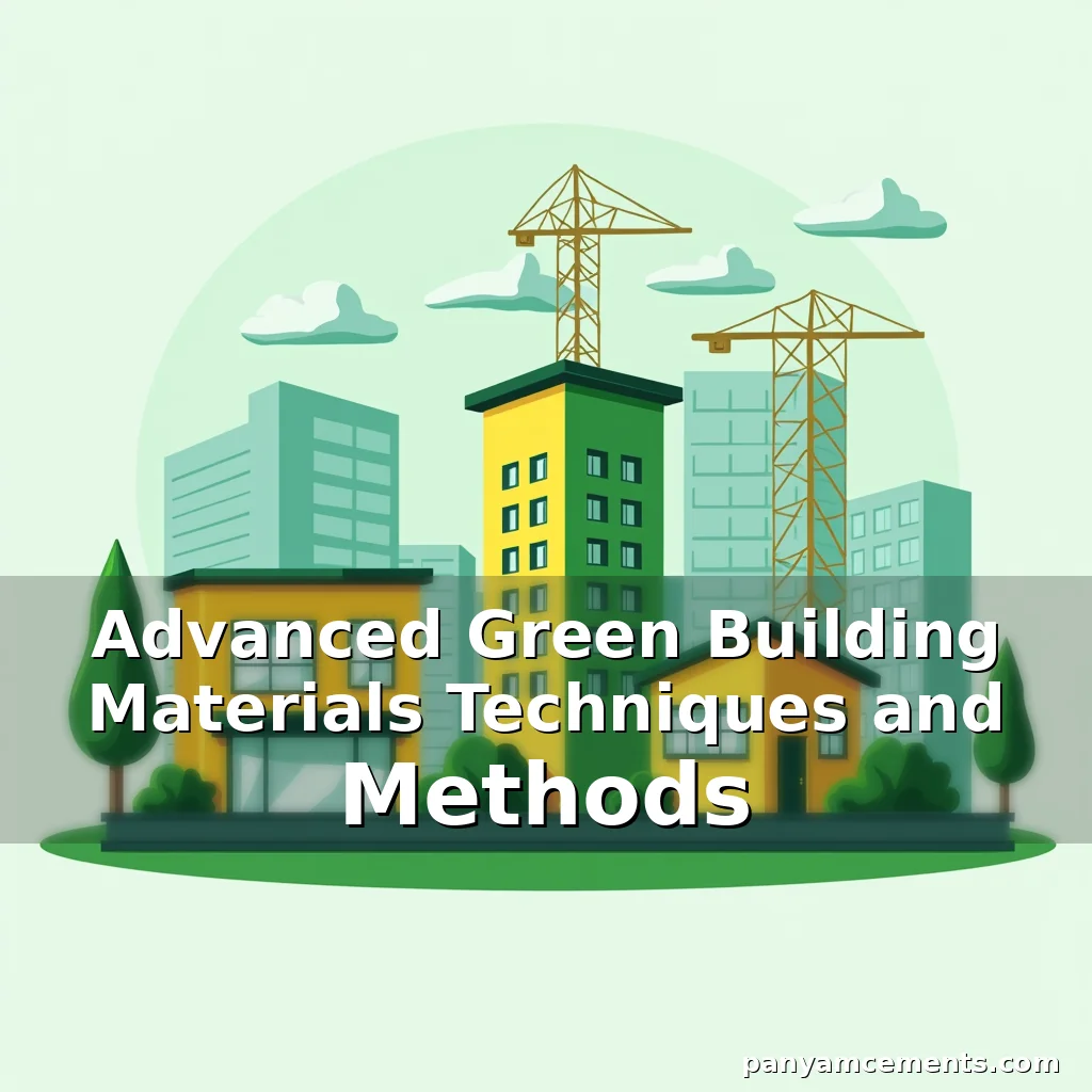 Read more about the article Advanced Green Building Materials Techniques and Methods
