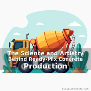 Artistic representation for The Science and Artistry Behind Ready-Mix Concrete Production