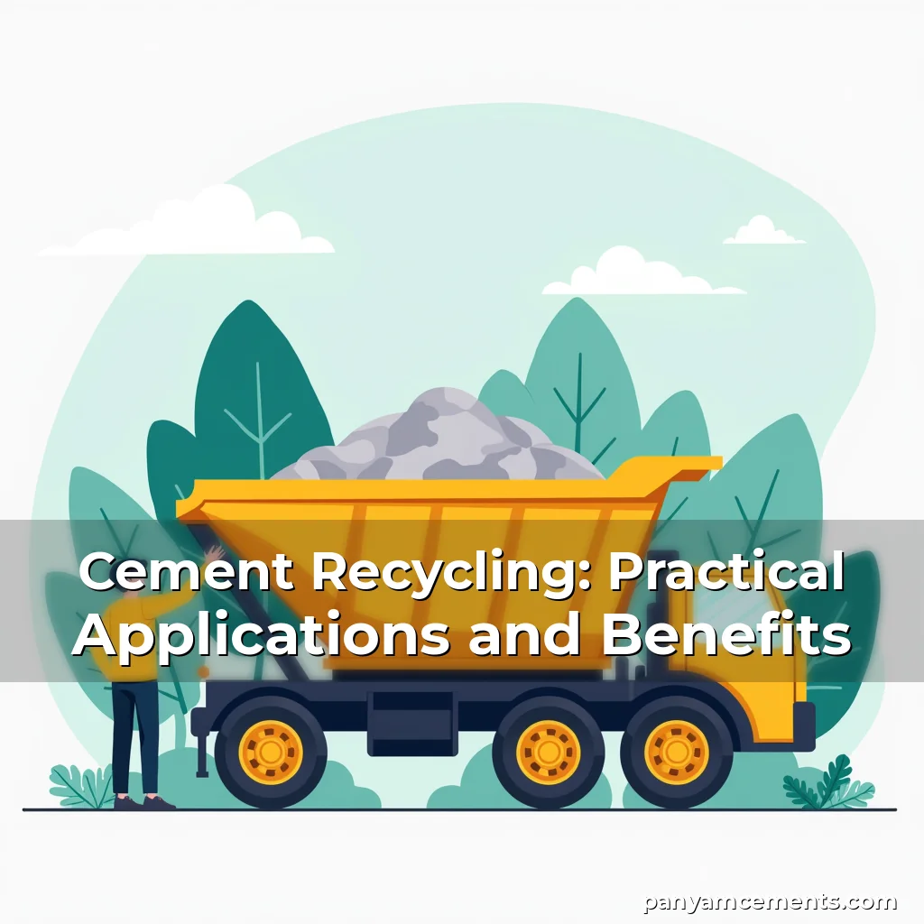Read more about the article Cement Recycling: Practical Applications and Benefits