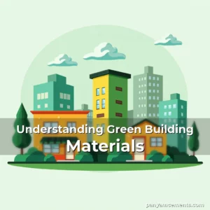 Artistic representation for Understanding Green Building Materials