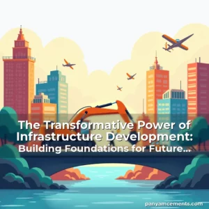 Artistic representation for The Transformative Power of Infrastructure Development: Building Foundations for Future Generations