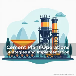 Artistic representation for Cement Plant Operations Strategies and Implementation