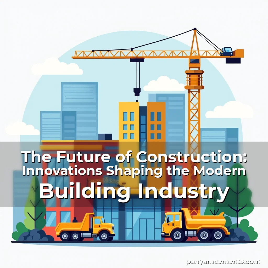 Read more about the article The Future of Construction: Innovations Shaping the Modern Building Industry