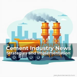 Artistic representation for Cement Industry News Strategies and Implementation