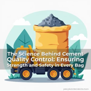 Artistic representation for The Science Behind Cement Quality Control: Ensuring Strength and Safety in Every Bag