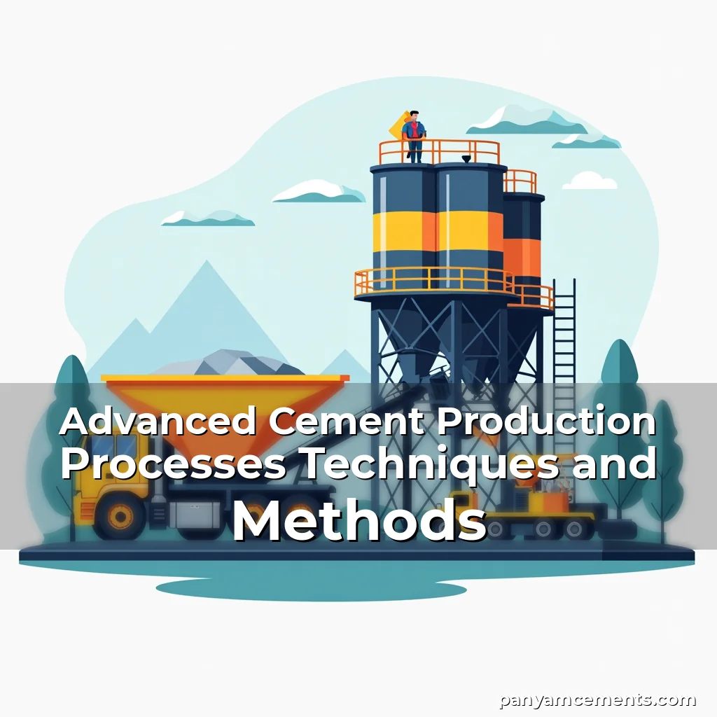Read more about the article Advanced Cement Production Processes Techniques and Methods