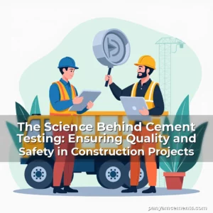 Artistic representation for The Science Behind Cement Testing: Ensuring Quality and Safety in Construction Projects
