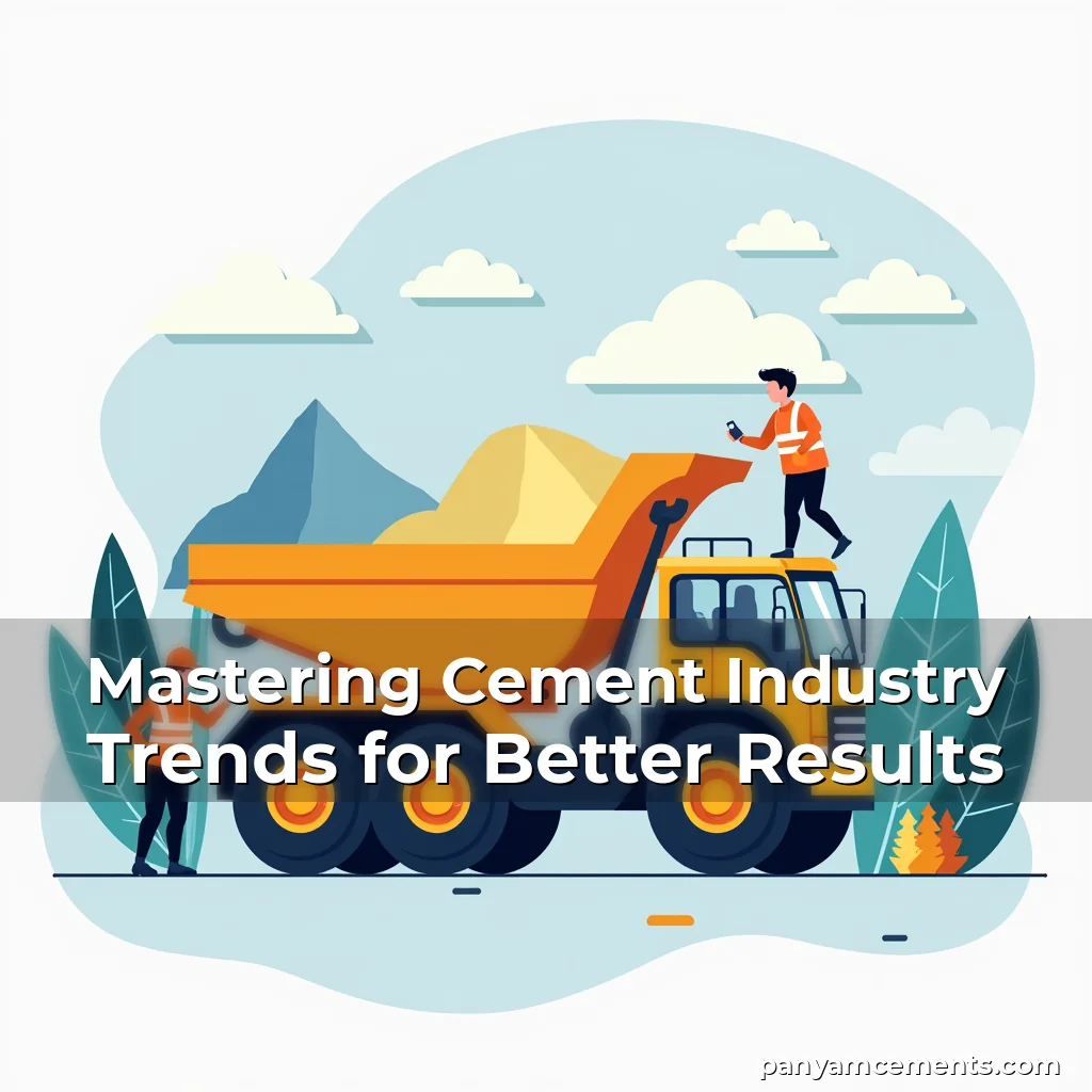 Read more about the article Mastering Cement Industry Trends for Better Results