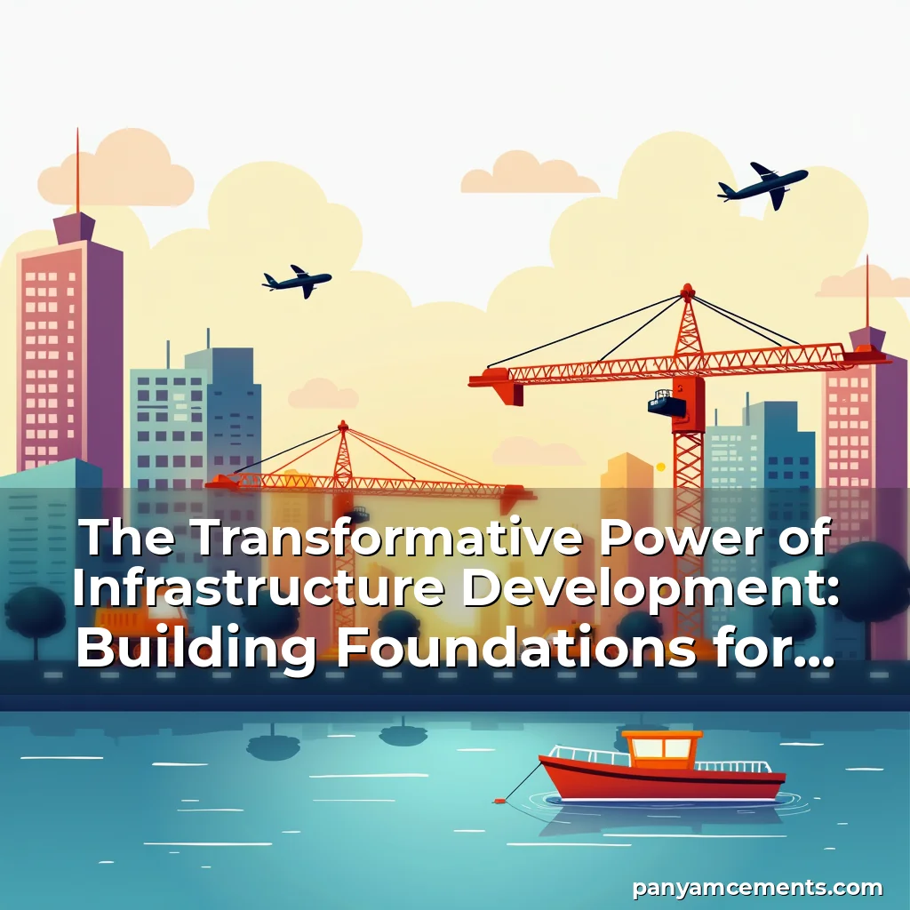 Read more about the article The Transformative Power of Infrastructure Development: Building Foundations for Tomorrow’s World